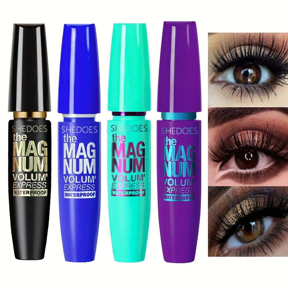 4D Black Mascara – Thickening, Lengthening & Curling Waterproof Mascara